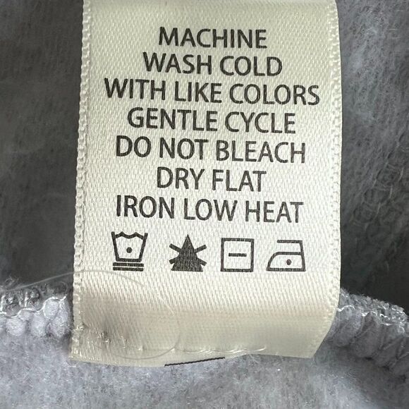 Max Studio Heather Gray Open Hooded Cardigan with Pockets Size S NWT! - Picture 8 of 8